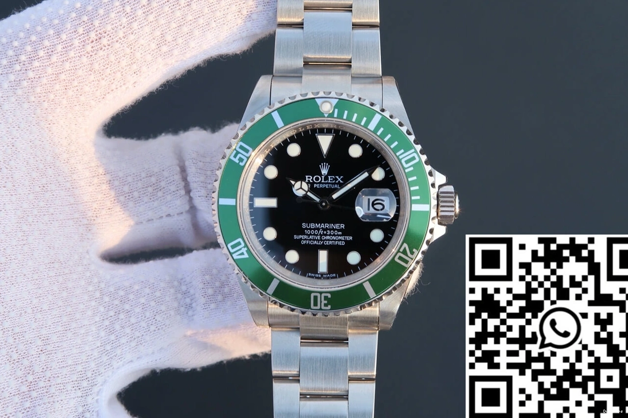 16610LV-93250 Bezel Green Submariner Rolex JF Factory 0522